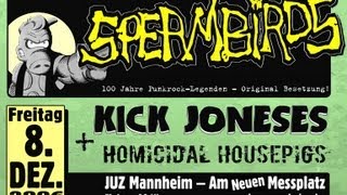 Spermbirds im JUZ Mannheim 08.12.2006