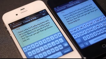 iPhone 4S vs. iPod Touch 4 Siri vs. Siri0us! Siri Wannabe Dictation For Jailbreak FREAKS!