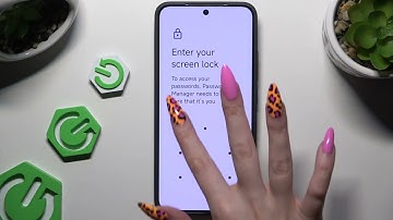 How to Remove Password from Passwords Manager on XIAOMI 15