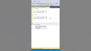 SQL Tricks | 5 ROUND Tricks You Never Knew ! #sqltips