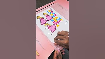 Watch me create a stunning cake topper with my cricut. #shorts #cricut #cricutmade