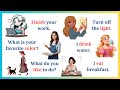 30 - 100 Simple English Sentences  - PART 1 - Fun Learning Questions Answers for Parents