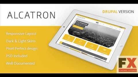 Preview Alcatron Multipurpose Drupal Theme TForest