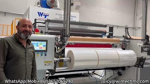 1850MM Stretch Film Machine,180m/min Fully automatic Stretch Film Production Line,