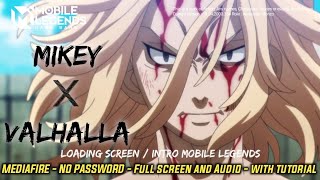 Sano Manjiro/Mikey X Valhalla Tokyo Revengers X Mobile Legends | Loading Screen Intro Mobile Legends