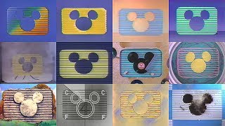 Disney Channel | Mickey Mouse bumper idents (1980s-1990s) | Compilation | HD
