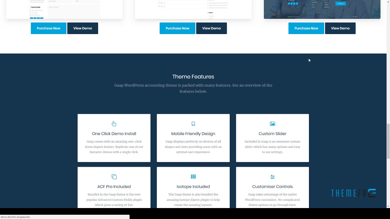Gaap - WordPress Accounting Theme Leroi Travers