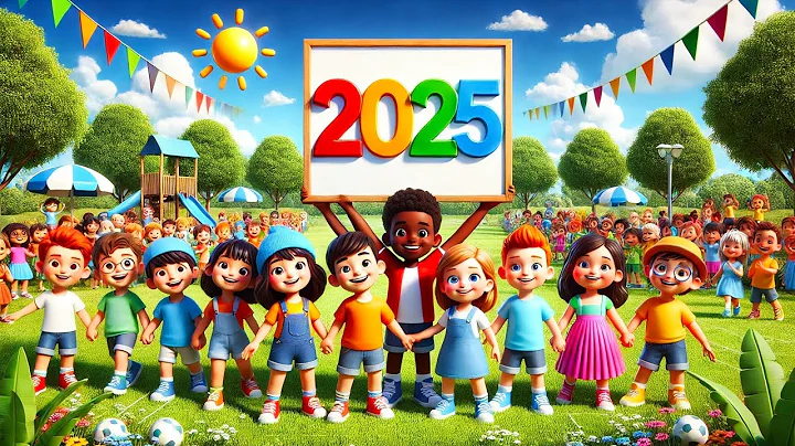 "🎆Happy New Year 2025!🎉 Celebrating with the Ultimate Kids Song – Fun & Joy Await!"