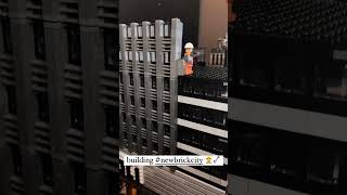 building #newbrickcity 👷‍♂️🪏#afob #afol #legocity #modularbuilding #klemmbausteine