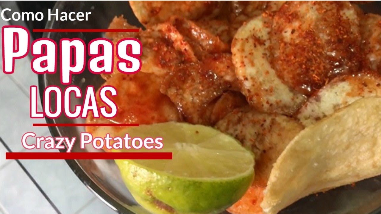 ✓ COMO HACER PAPAS LOCAS | BOTANA RAPIDA PAPAS LOCAS | How Make Crazy  Potatoes - YouTube