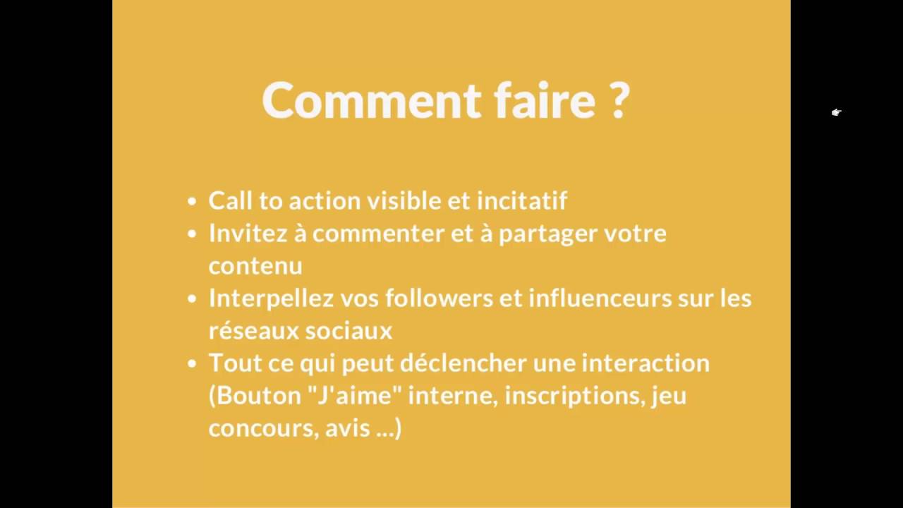 Stratégie Social Media - Susciter un engagement