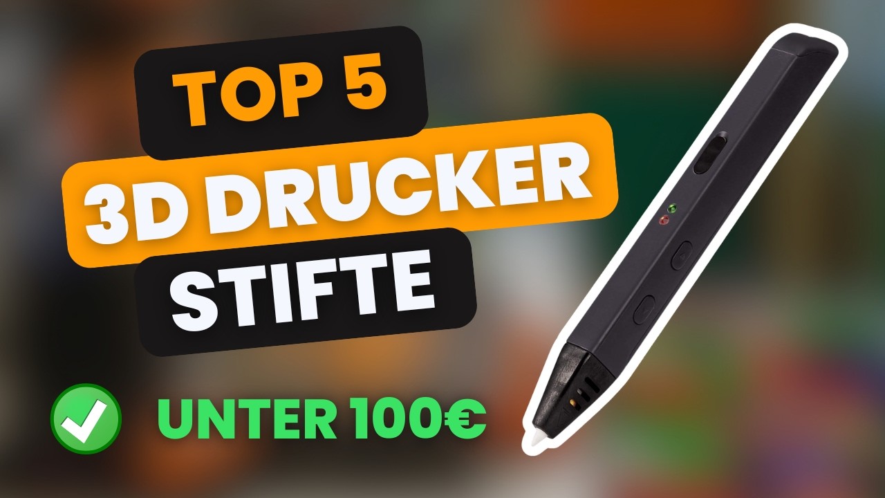 Bester 3D Drucker Stift Top 5 3D Drucker Stifte Vergleich - YouTube
