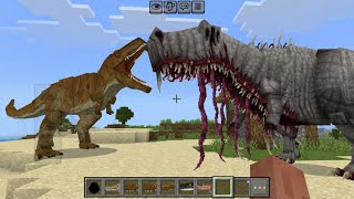 Dinosaurs Parasite Rex ADDON UPDATE in Minecraft PE screenshot 4