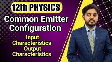 Common emitter configuration class 12 | Output characteristics of common emitter configuration