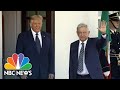 Live: Trump Signs Joint Declaration With President Of Mexico | NBC News