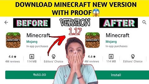 How To Download Minecraft 1.17 On Android 2021 || Download Minecraft Pocket Edition 1.17 Cave Update