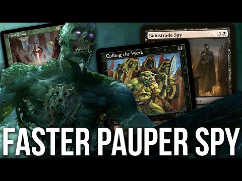 1-Land Spy but FASTER! Culling the Weak + Balustrade Spy — Pauper Combo | Magic: The Gathering MTG