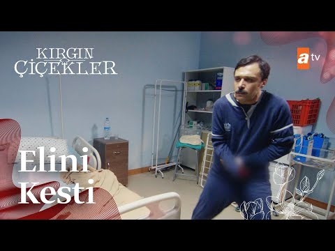 Kemal elini keserek hastaneden kaçıyor | Kırgın Çiçekler Mix Sahneler