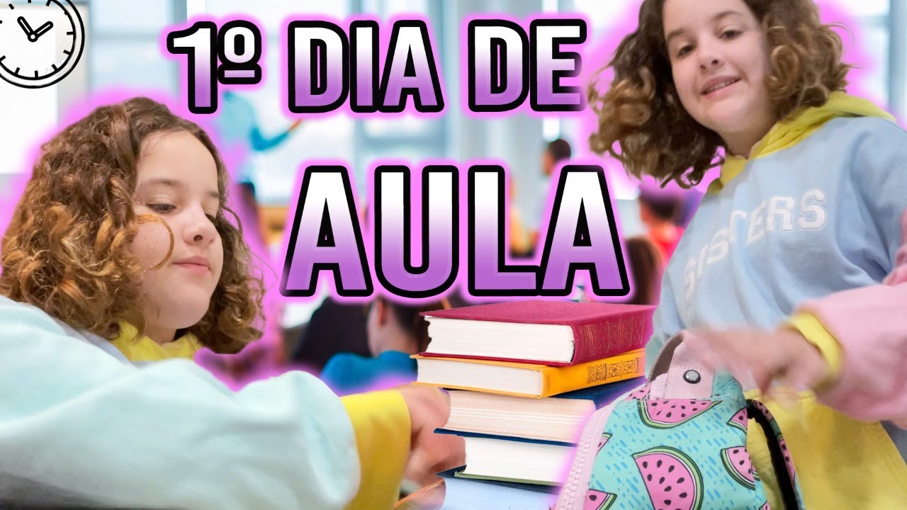 ROTINA DO MEU PRIMEIRO DIA NA ESCOLA NOVA - YouTube