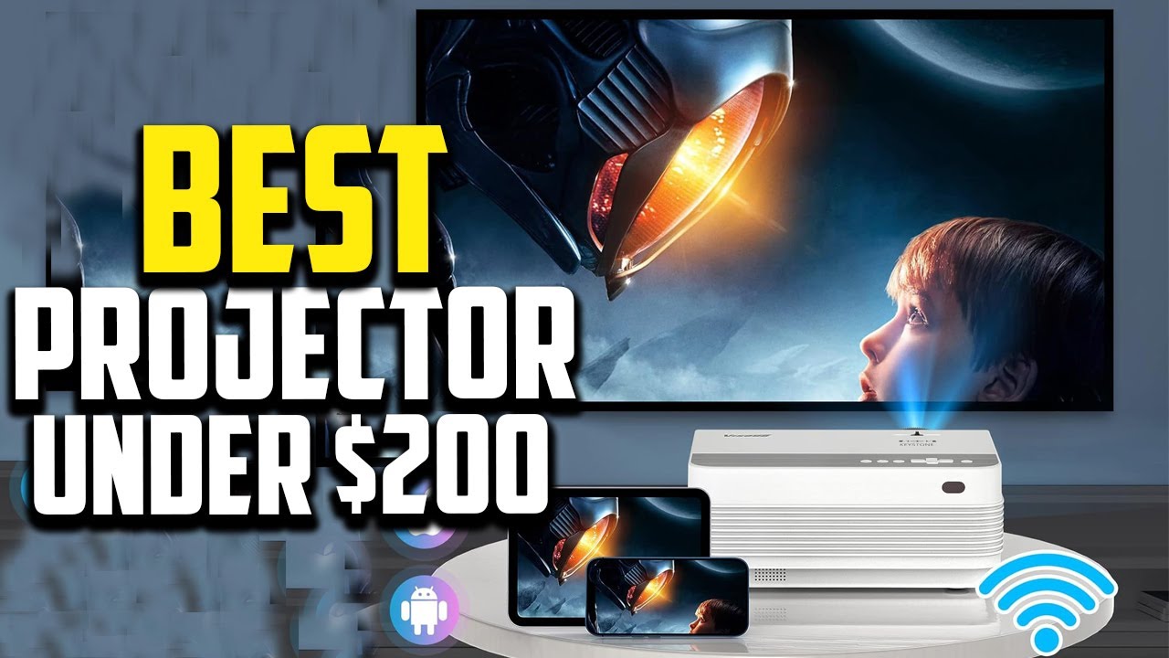 🔶Top 10 Best Projectors under $200 Reviews in 2025