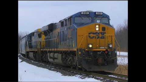 CSX ES44AH #886’s Sharp Narrow Font K5HL w/ 1-Piece 1L (Synth One Audio & Real Audio)