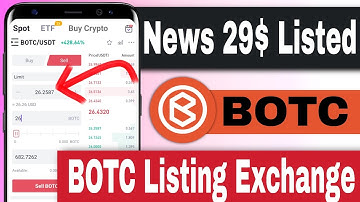 BOTC Listed 1 BOTC = 29$ wow BOTC mining app listing exchange  indian crypto official Hindi