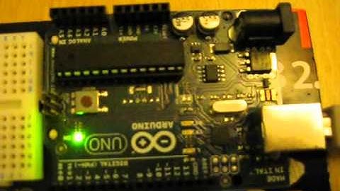 Arduino - Web server controlled LED using serial connection between the Arduino and web server