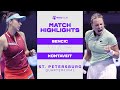 Belinda Bencic vs. Anett Kontaveit | 2022 St. Petersburg Quarterfinal | WTA Match Highlights