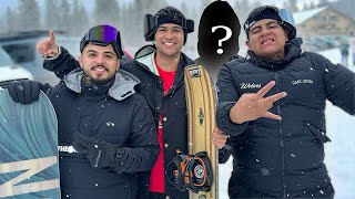 WE TOOK PANTERA SNOWBOARDING! (OUR NEWEST CHICOS TOXICOS MEMBER)