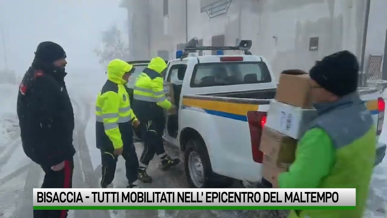 A Bisaccia tutti mobilitati nell’epicentro del maltempo