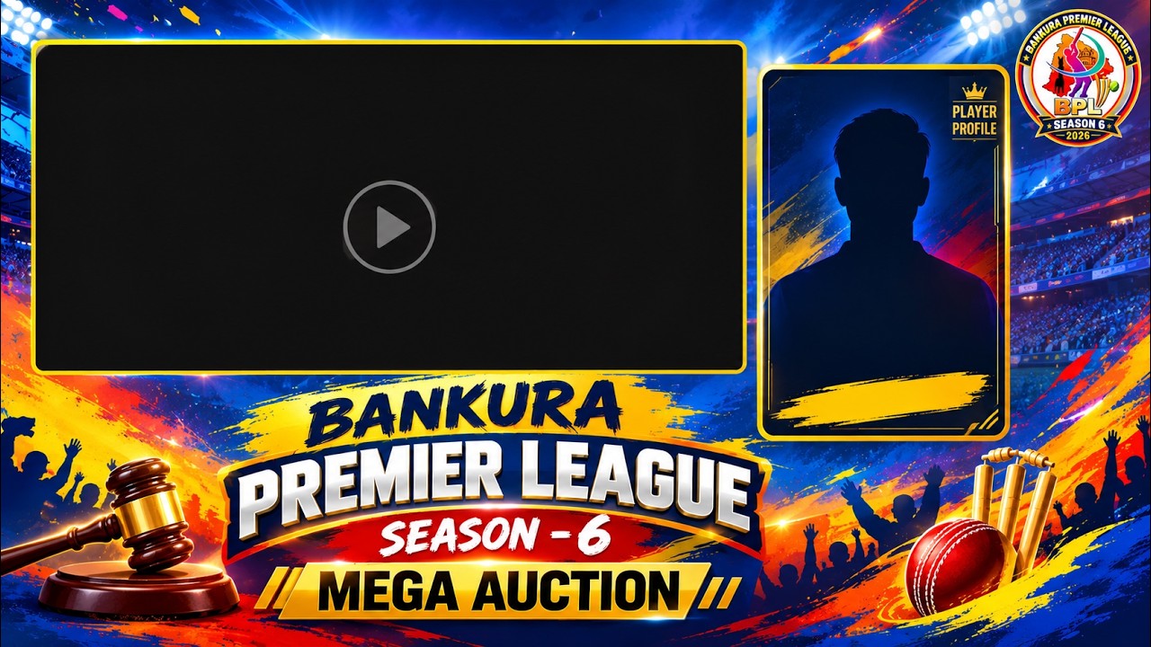 Bankura Premier League Grand Auction 2026