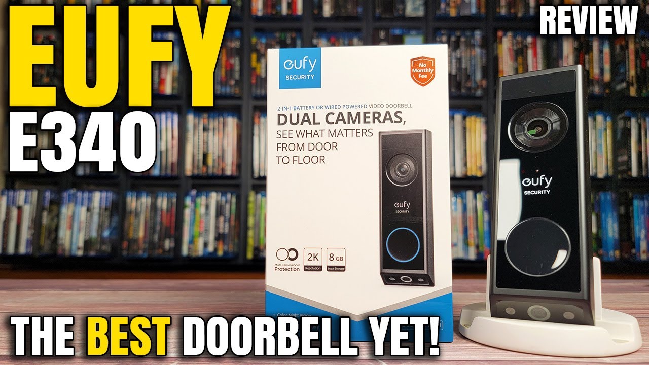 The Best Video Doorbell So Far!  Eufy E340 Smart Doorbell Review