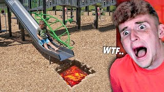 The MOST RIDICULOUS Playground That Shouldn't Exist..