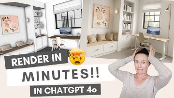ChatGPT 4o Interior Renders: Prompting Formula for Designers