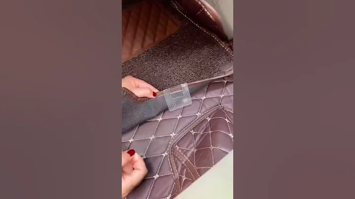 Car floor mats clips universal installation. How to fix floor mats on their place