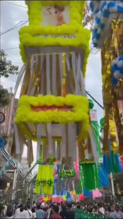 Tanabata festival in japan #japan #happy #hiratsuka