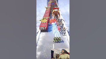 Zombie Horde vs. Laser Soldiers! ⚡💥 #shorts #action #game