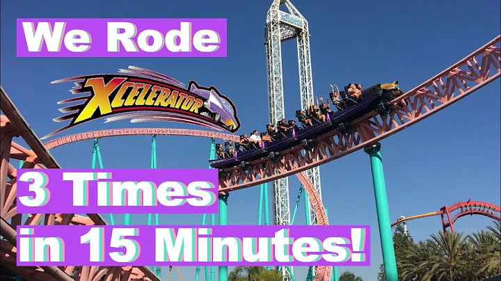 It Was So Empty We Rode Xcelerator 3 Times in 15 Minutes! | Knott’s Ep. 43