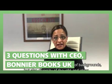 3 Questions with Perminder Mann, CEO of Bonnier Books UK