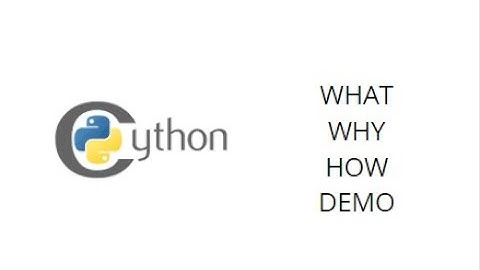 Understanding the basics of Cython