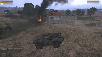 Arma 3 - Breaking Point - Trying to blow up a house