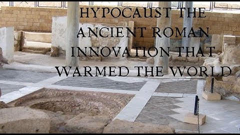 Hypocaust The Ancient Roman Innovation that Warmed the World #ancienthistory #ancientroman