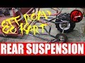 Yerf Dog Off Road Go Kart rear suspension build, video