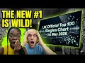 REACTION TO UK Official Top 100 Singles Chart - 1st May 2026