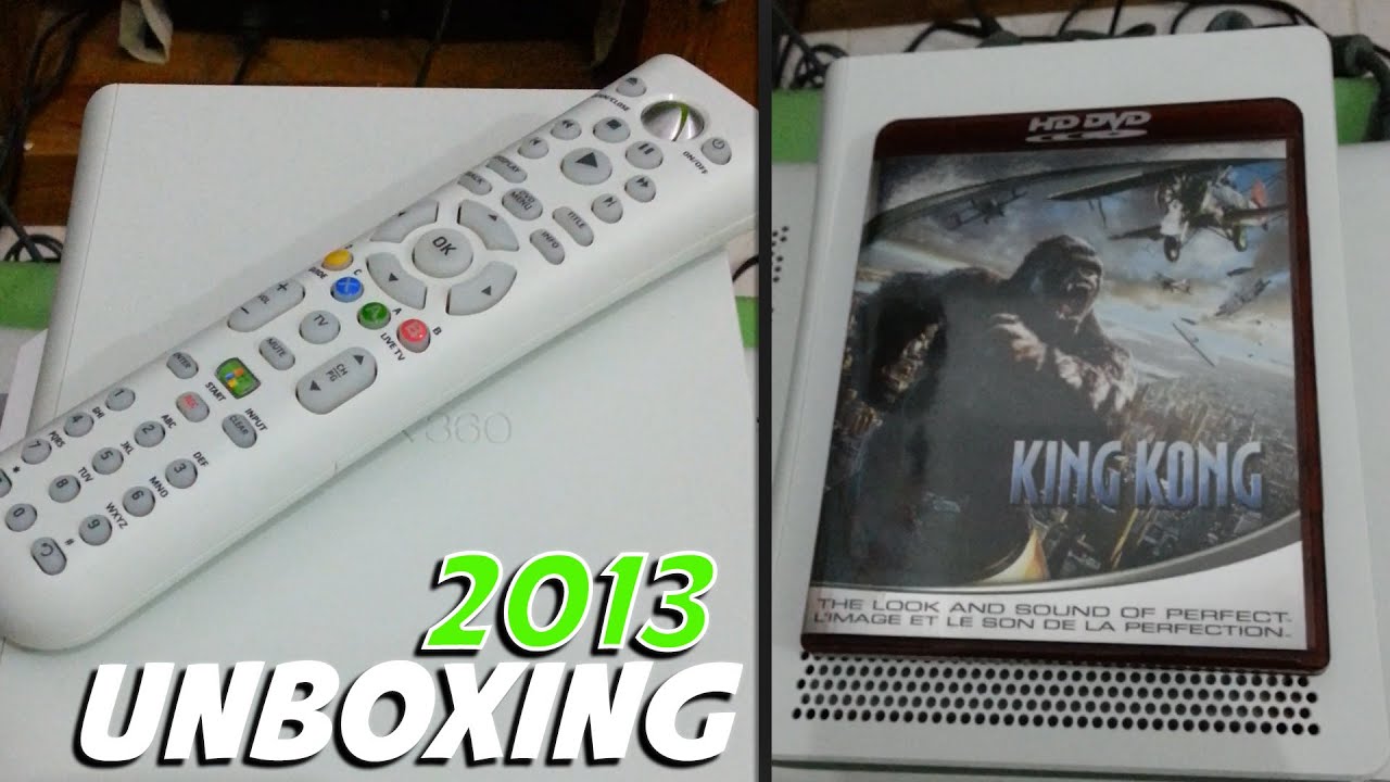 HD DVD Drive XBOX 360 Unboxing in 2013! YouTube