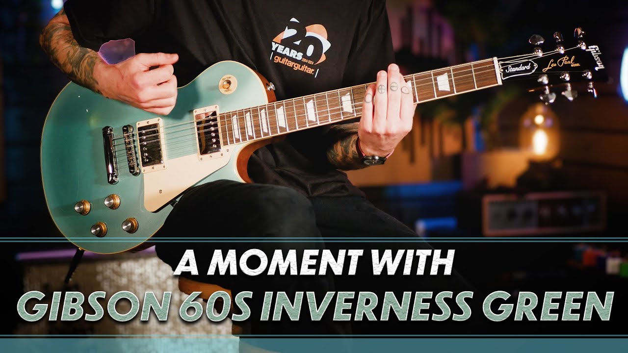 Gibson Les Paul Standard 60s Plain Top Inverness Green Top | A Moment With