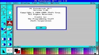 ZSoft PC Paintbrush IV 1.01 screenshot 2