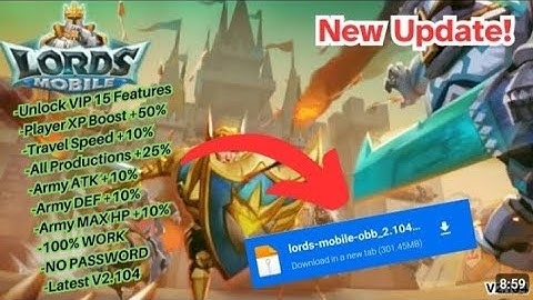 Lords mobile mod apk 2023😲lord mobile unlimited resources and gems|#viralvideo
