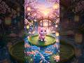 Cute Baby Animals Pond Adventures 🐸🐢🦆🐰🐱🐥🐼🦊 | 3D Cartoon Animation #shorts#funny#viral #trending#kids