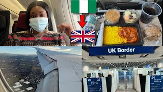 Lagos to London Travel Vlog | Travelling from Nigeria to UK 2022 | QATAR AIRWAYS VLOG |  PART 2